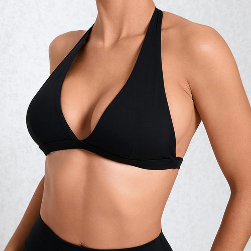 1/2PCS Gym Halter Yoga Set Women Gym Sportswear Outfits
